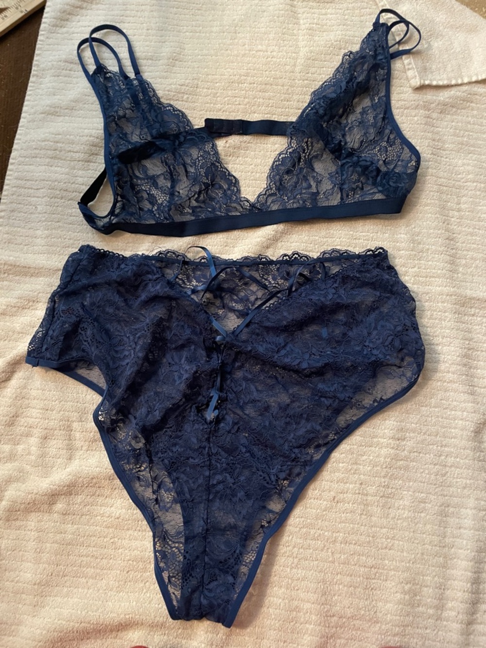Lacy Bra and Panties Set #20